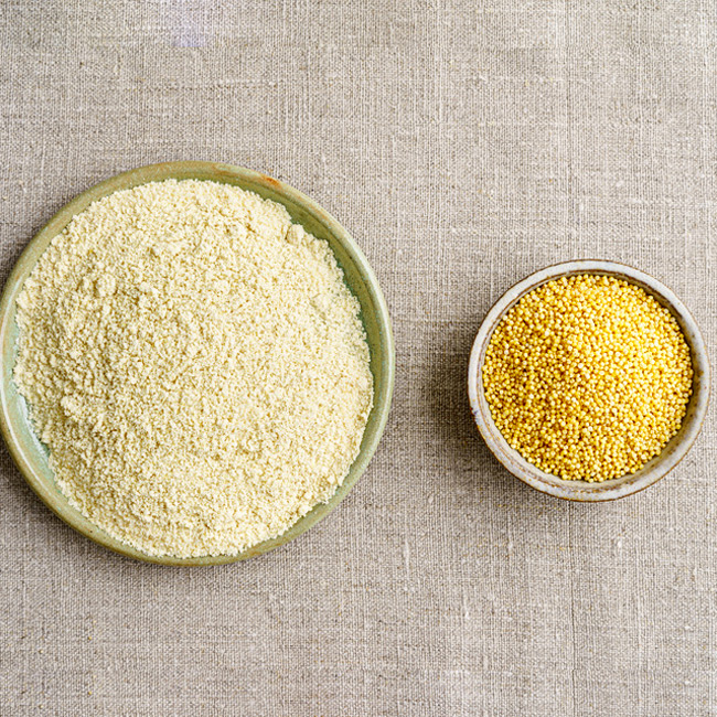 La farine de millet Valpibio