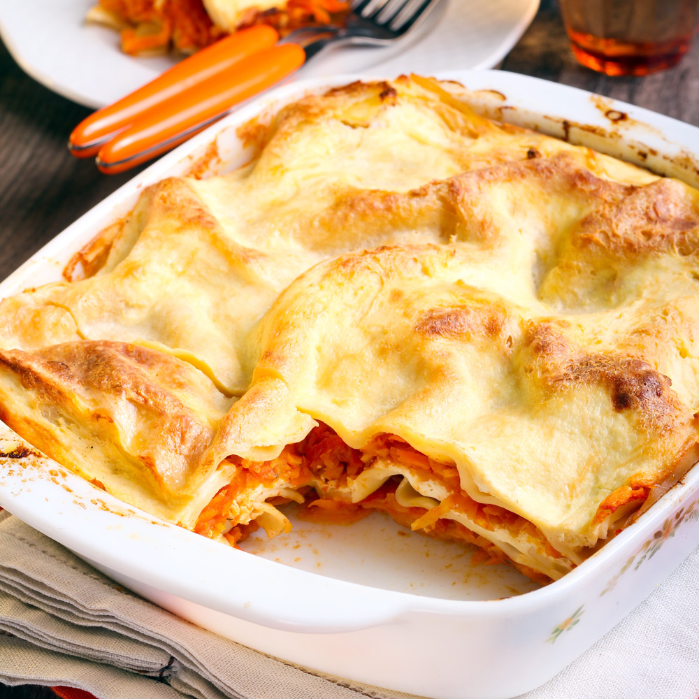 Lasagnes à la citrouille pour avoir la trouille