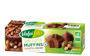 Muffins noisette cacao