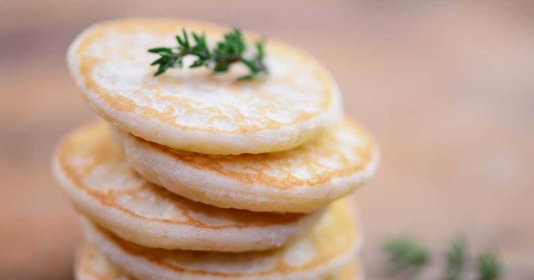 Blinis, recette sans gluten