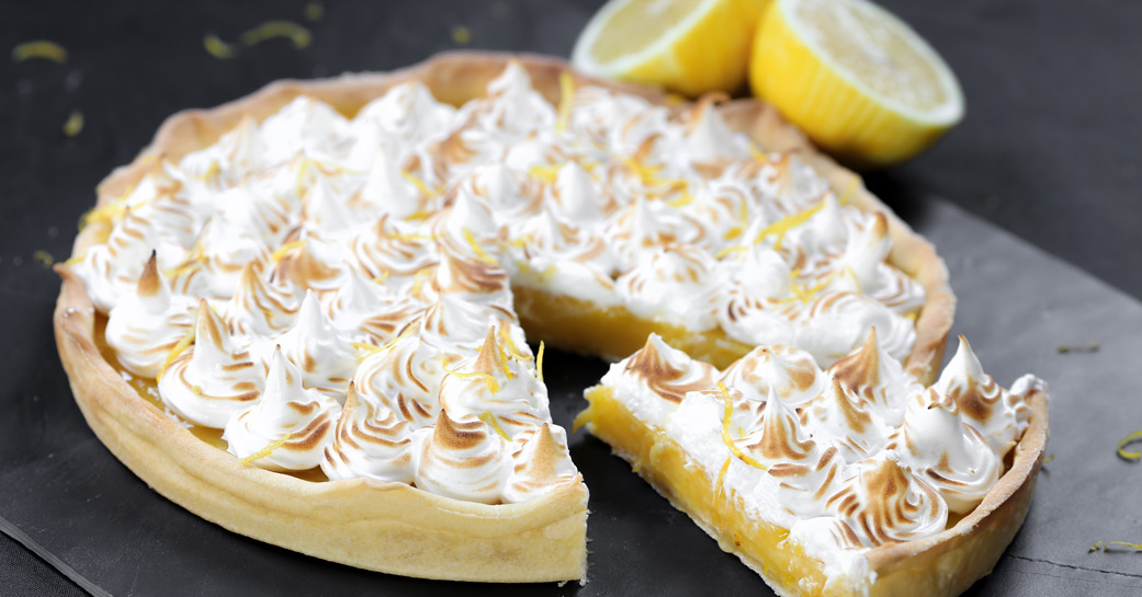 Tarte au citron meringuée, sans gluten