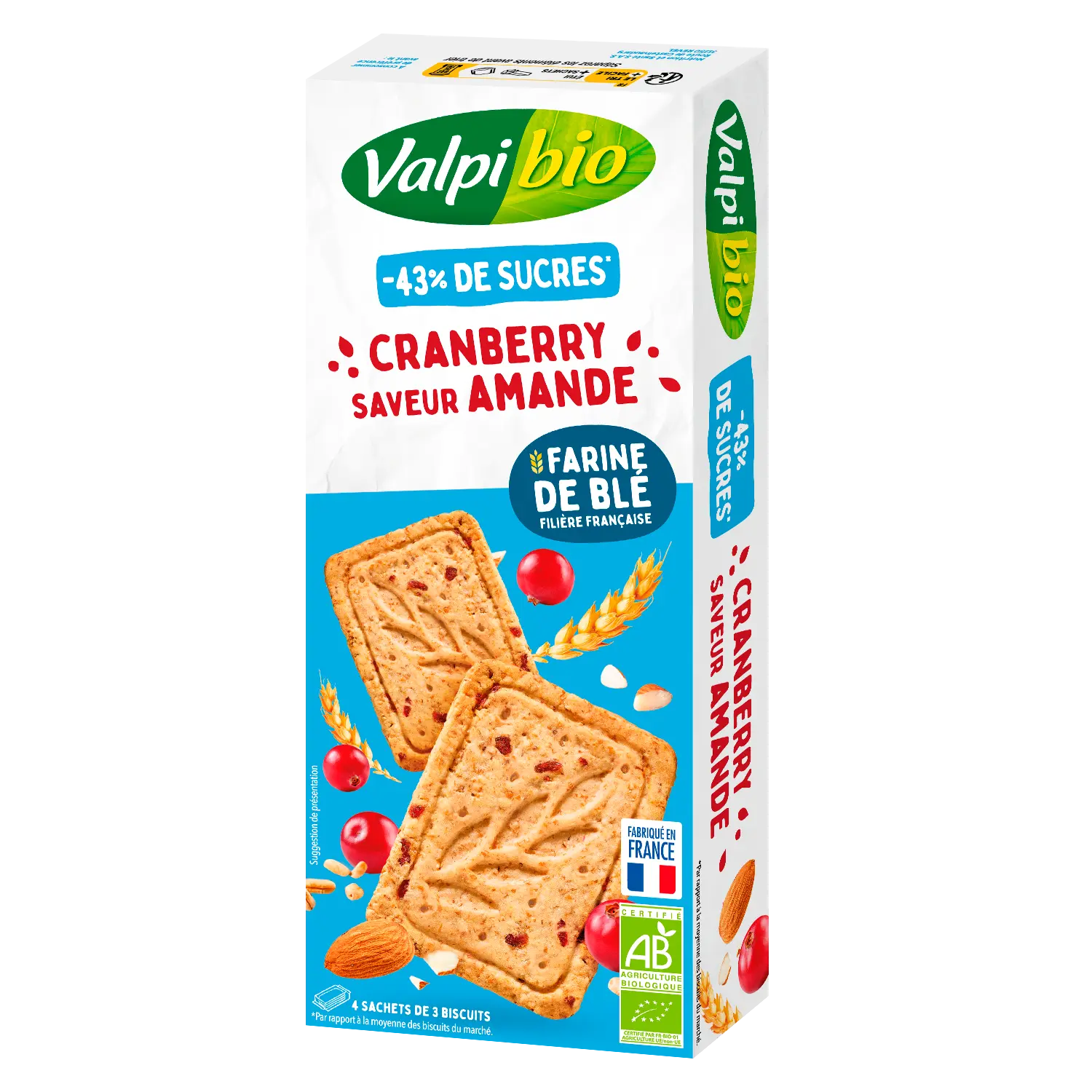Biscuit Cranberry saveur Amande