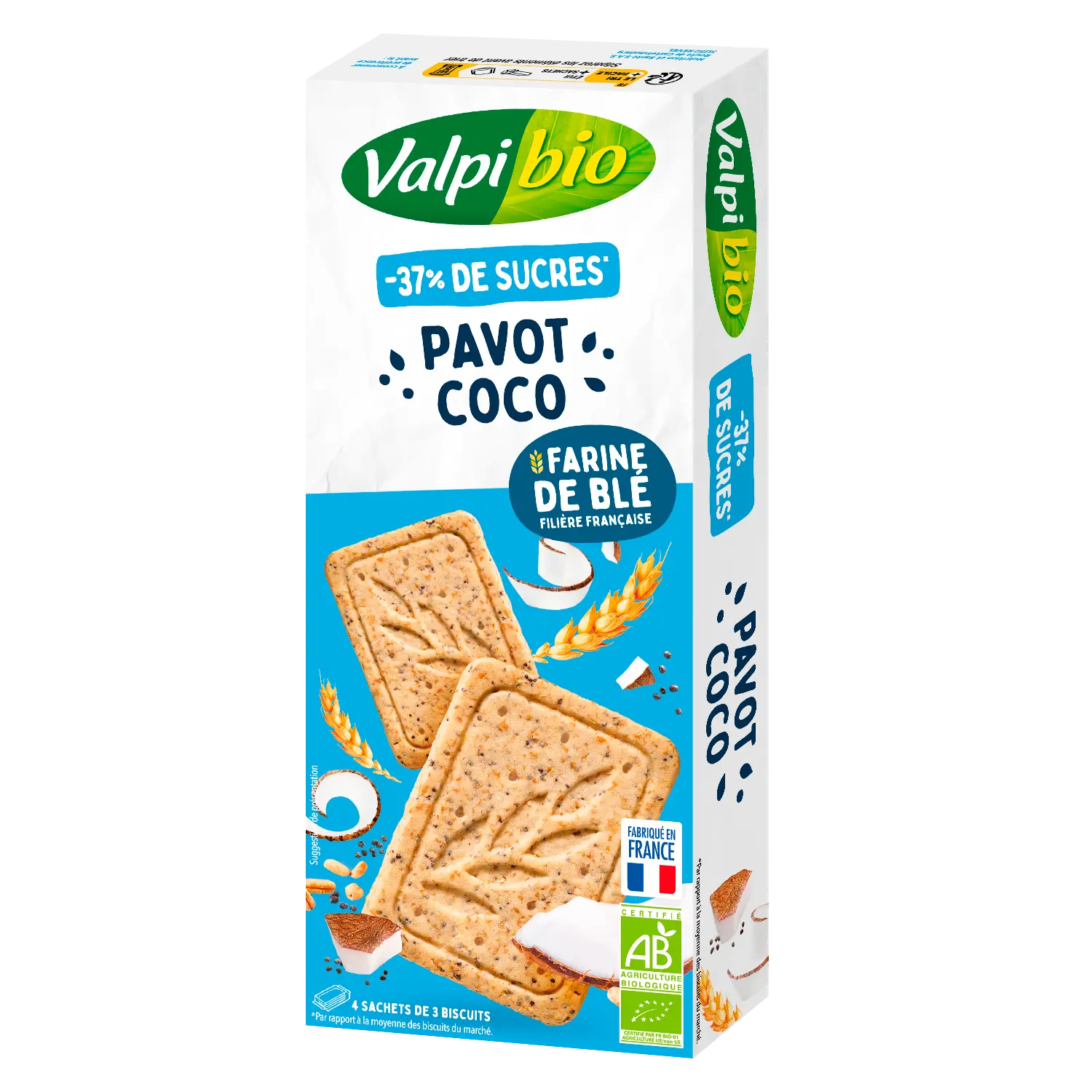 Biscuit Pavot Coco